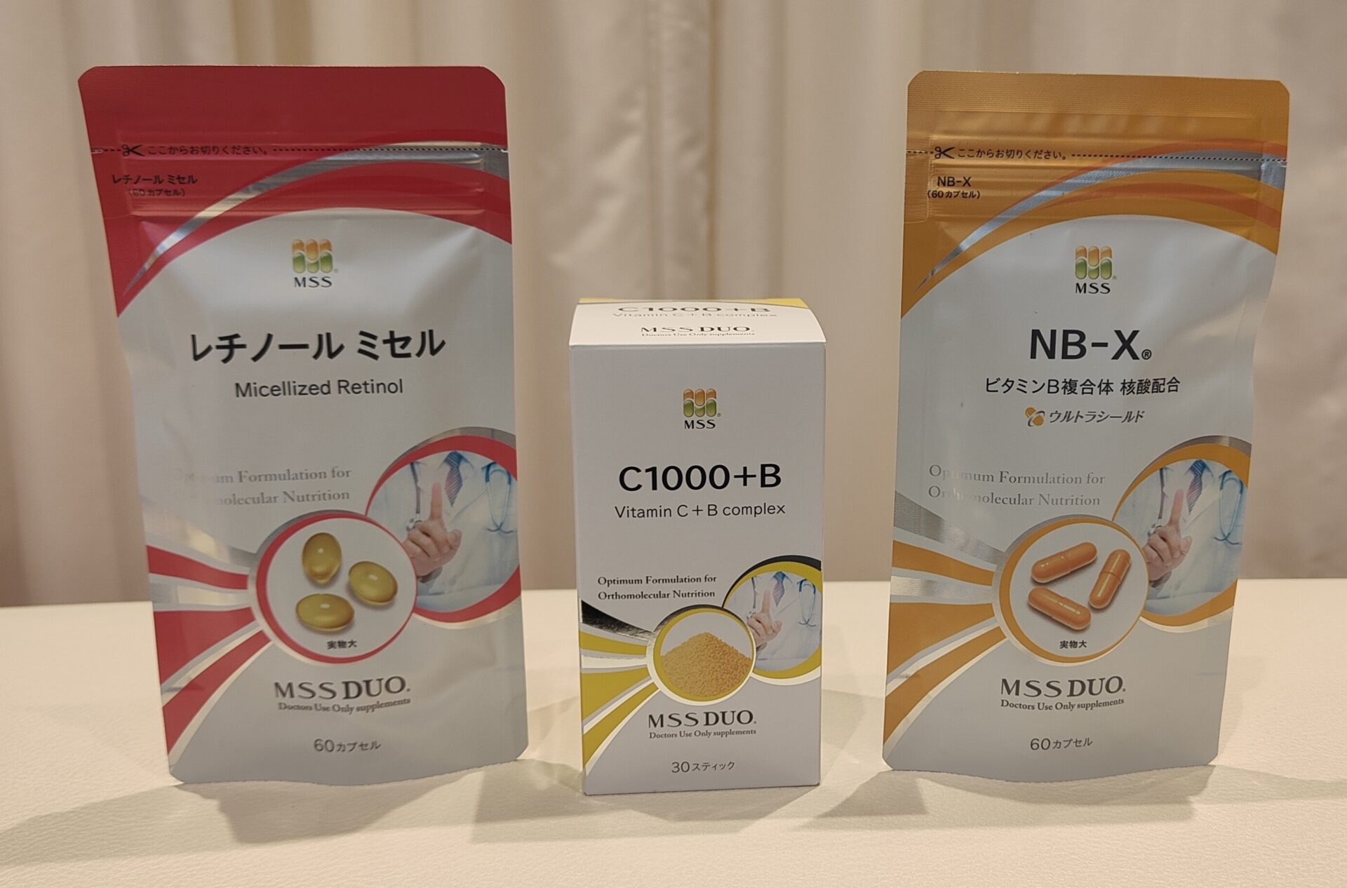 C1000+B 30スティック MSS DUO 2個セット 副院長ブログ サプリメントの 